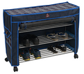 PARASNATH Trendy Cloth Shoe Rack with 3 Shelves 