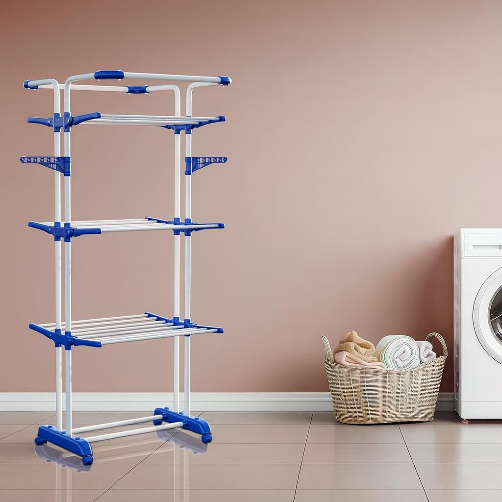 Foldable Parasnath Clothes Drying Rack for Home & Balcony