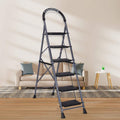 Parasnath GoUp 6 Step Foldable Steel Grey Step Ladder