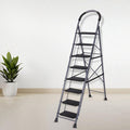 Parasnath GoUp 8 Step Foldable Steel Grey Ladder