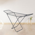 PARASNATH Winsome Cloth Drying Stand – Foldable, Lightweight, Durable Alloy Steel Laundry Rack for Indoor & Outdoor Use, Multiple Drying Rails, Made in India (Grey) - PARASNATH
