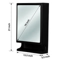 Parasnath New Look Black Bathroom Cabinet 