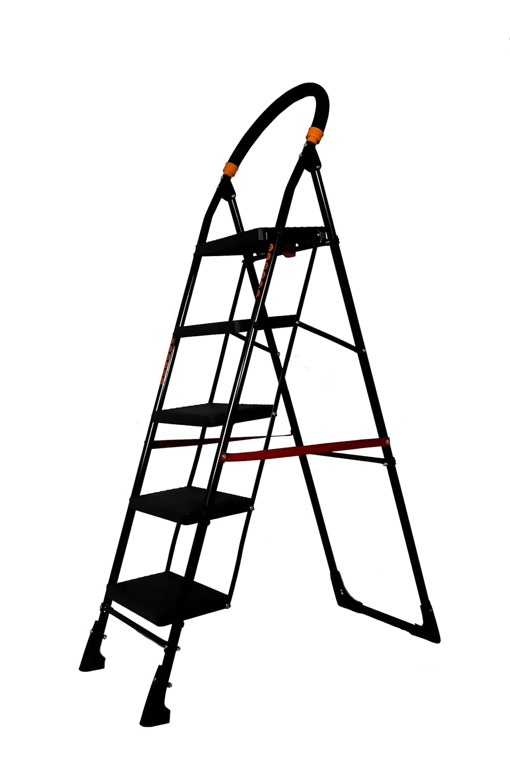 Heavy Duty 5-Step Folding Ladder 5.2 Ft – Parasnath Black Diamond