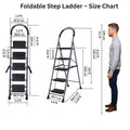 Parasnath GoUp 5 Step Foldable Steel Ladder 