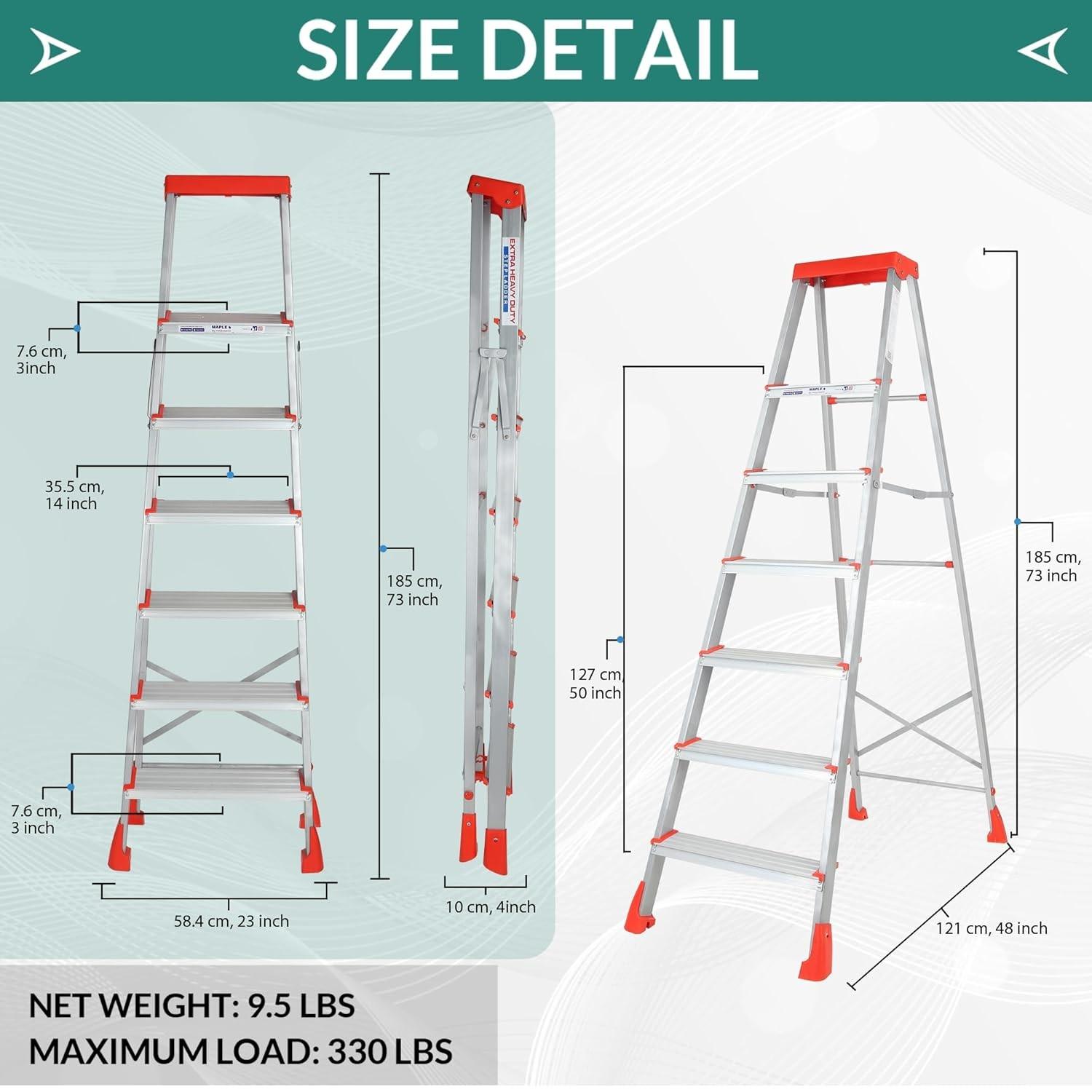 PARASNATH 6 Step EasyDay Folding Ladder 