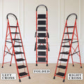 Parasnath GoUp 8 Step Foldable Steel Ladder