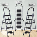Parasnath GoUp 5 Step Foldable Steel Ladder 
