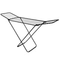 PARASNATH Winsome Cloth Drying Stand – Foldable, Lightweight, Durable Alloy Steel Laundry Rack for Indoor & Outdoor Use, Multiple Drying Rails, Made in India (Black) - PARASNATH