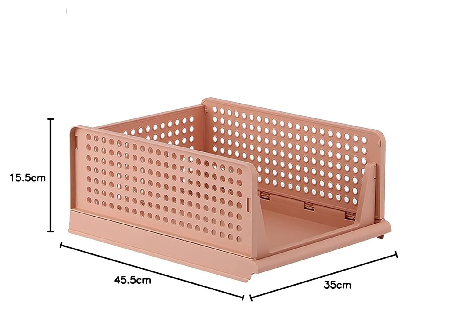 Parasnath Pink Foldable Wardrobe Organizer 