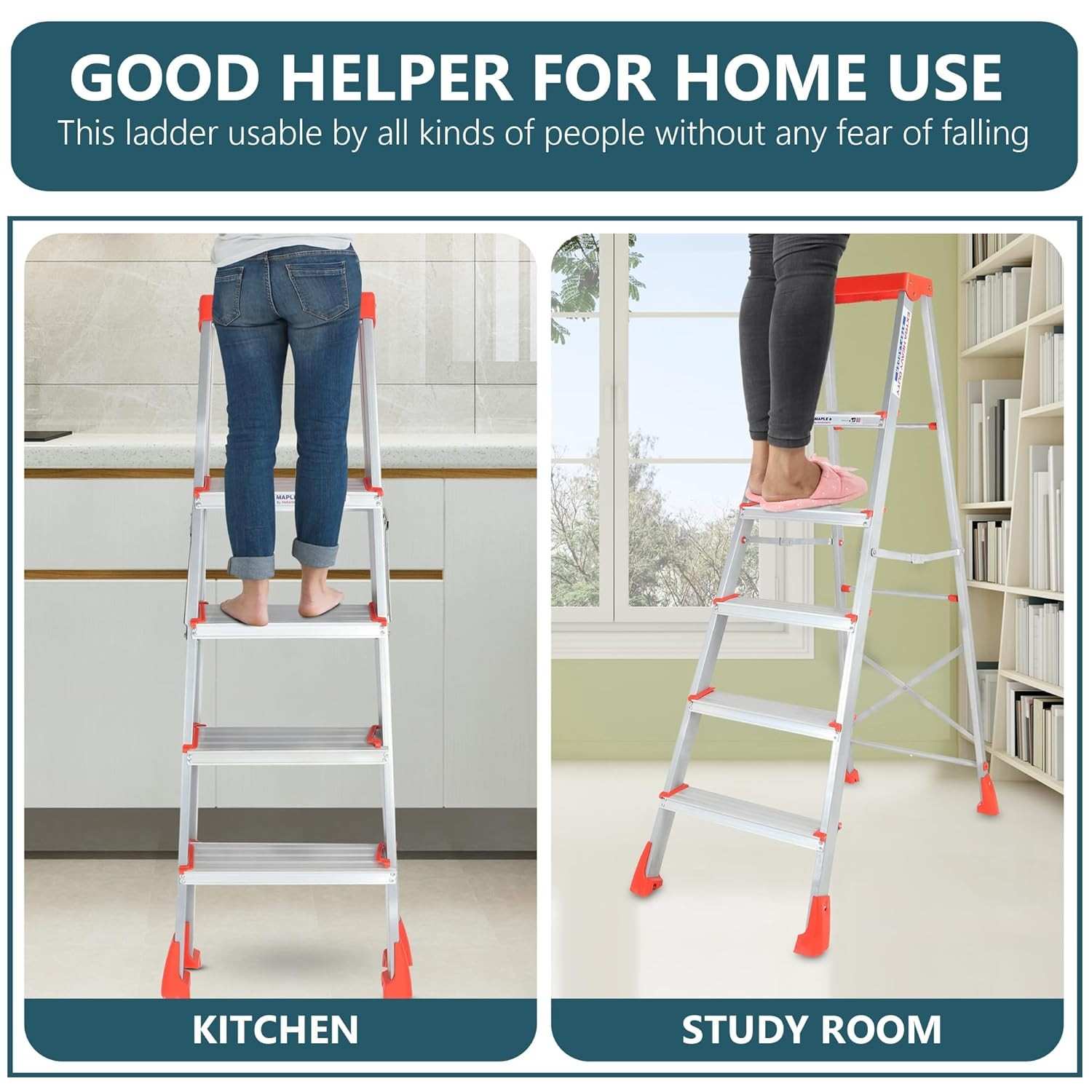 PARASNATH 5 Step EasyDay Folding Ladder 