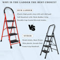 Parasnath GoUp 4 Step Foldable Steel Ladder