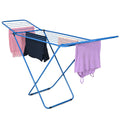 PARASNATH Winsome Cloth Drying Stand – Foldable, Lightweight, Durable Alloy Steel Laundry Rack for Indoor & Outdoor Use, Multiple Drying Rails, Made in India (Blue) - PARASNATH