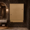 Parasnath New Look Nut Brown Bathroom Cabinet 
