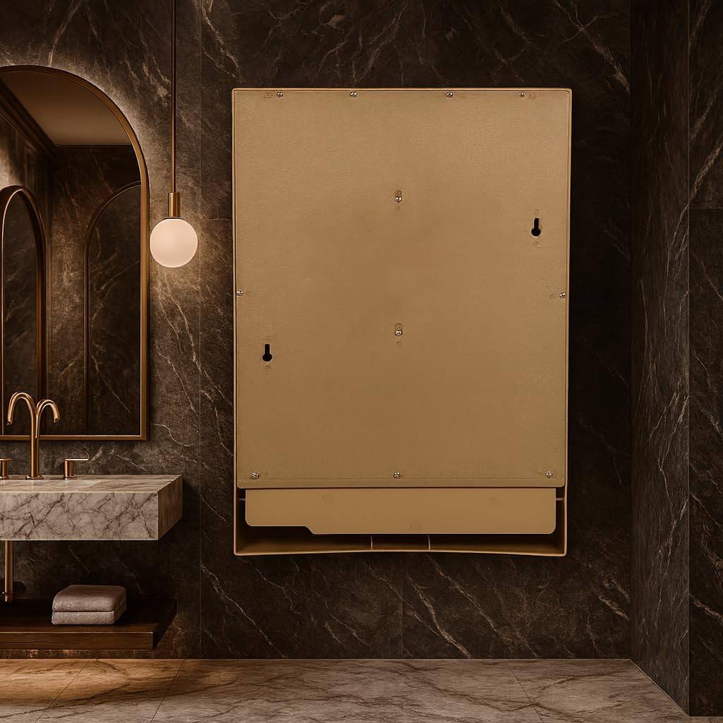 Parasnath New Look Nut Brown Bathroom Cabinet 
