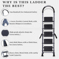Parasnath GoUp 5 Step Foldable Steel Ladder 