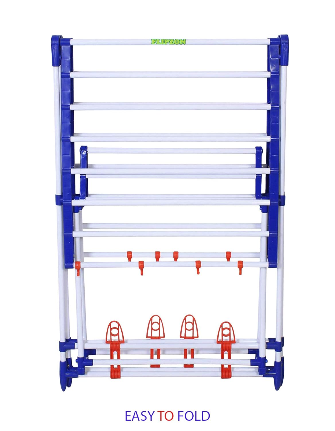 Parasnath Winsome Modular Cloth Dryer Stand Pre-Assembled Foldable for Home Laundry