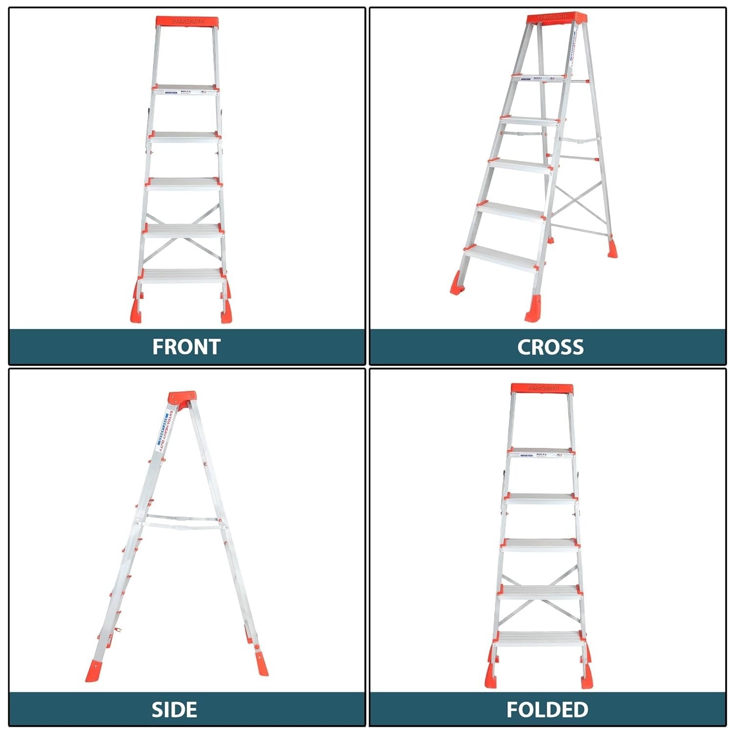 PARASNATH 5 Step EasyDay Folding Ladder 
