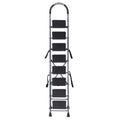 Parasnath GoUp 8 Step Foldable Steel Grey Ladder