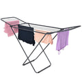 PARASNATH Winsome Cloth Drying Stand – Foldable, Lightweight, Durable Alloy Steel Laundry Rack for Indoor & Outdoor Use, Multiple Drying Rails, Made in India (Grey) - PARASNATH
