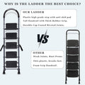 Parasnath GoUp 5 Step Foldable Steel Ladder 