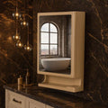 Parasnath New Look Nut Brown Bathroom Cabinet 
