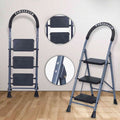 Parasnath GoUp 3 Step Foldable Steel Ladder 