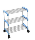 PARASNATH Trendy Cloth Shoe Rack with 3 Shelves 