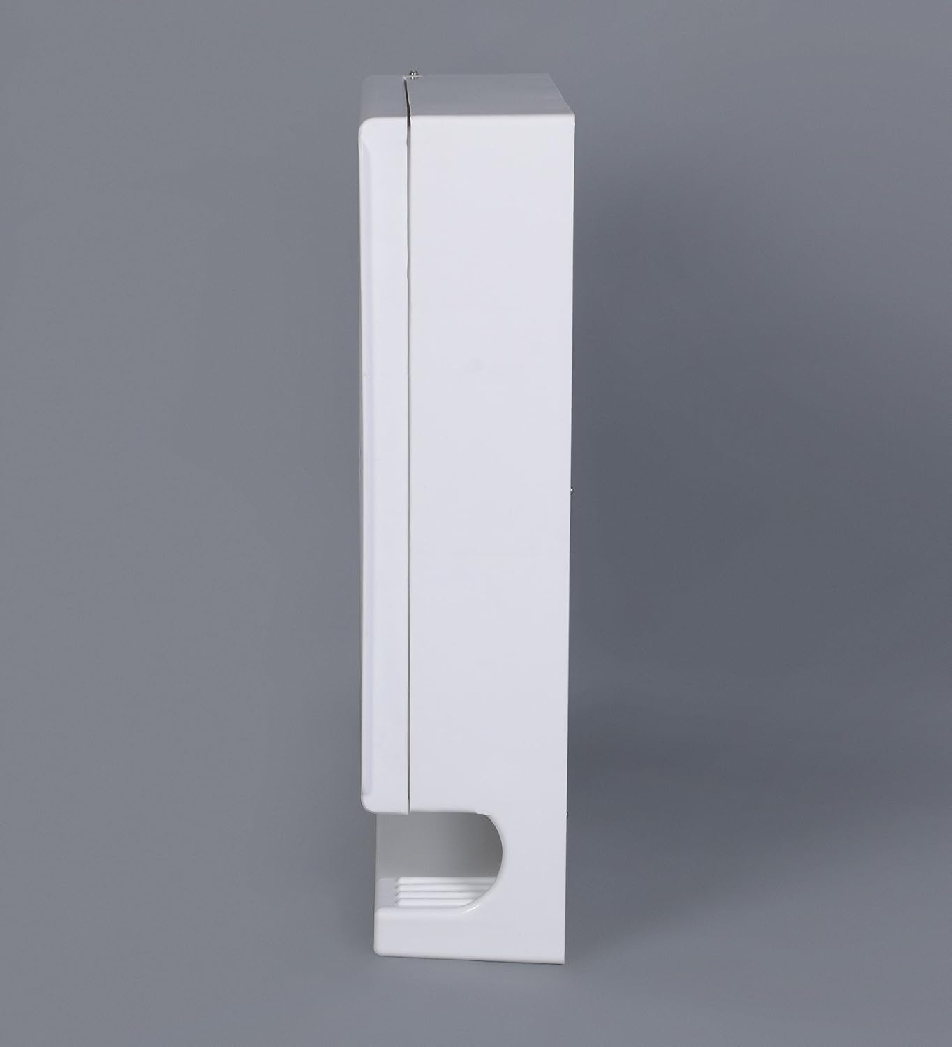 Parasnath New Look White Bathroom Cabinet with Mirror