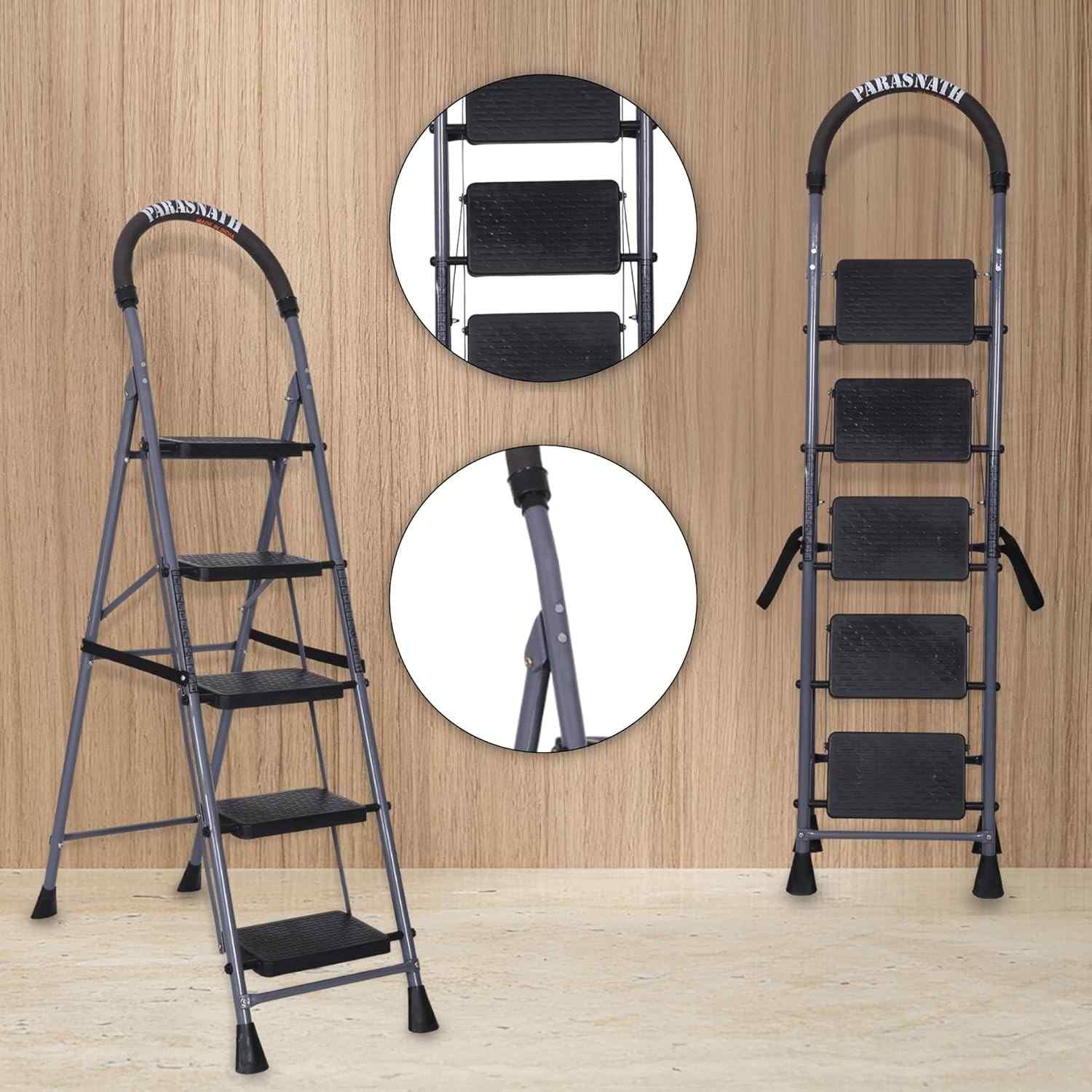 Parasnath GoUp 5 Step Foldable Steel Ladder 