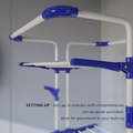 Foldable Parasnath Clothes Drying Rack for Home & Balcony