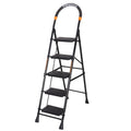 Parasnath GoUp 5 Step Foldable Steel Black Ladder