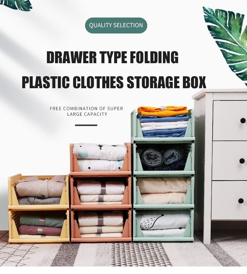 Parasnath Pink Foldable Wardrobe Organizer 