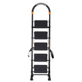 Parasnath GoUp 5 Step Foldable Steel Black Ladder
