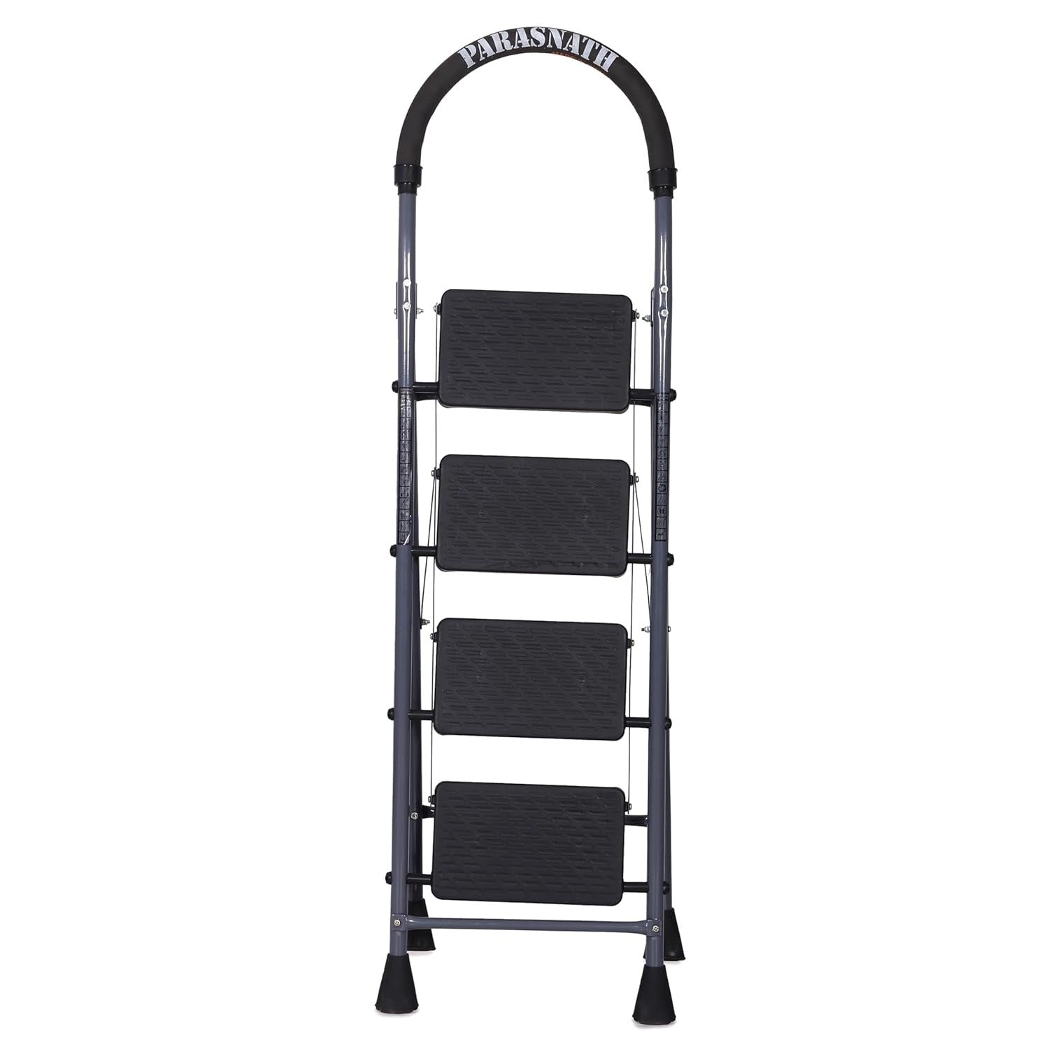 Parasnath GoUp 4 Step Grey Steel Ladder