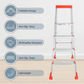 PARASNATH 4 Step EasyDay Folding Ladder 