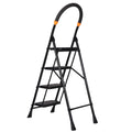 Parasnath GoUp 4 Step Foldable Steel Black Ladder 