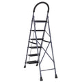 Parasnath GoUp 6 Step Foldable Steel Grey Step Ladder
