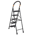 Parasnath GoUp 5 Step Foldable Steel Black Ladder