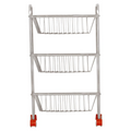 Parasnath 3-Shelf Square Vegetable and Fruit Trolley