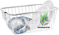 Parasnath Large Stainless Steel Dish Drainer No.2 Tokra for Kitchen Utensils