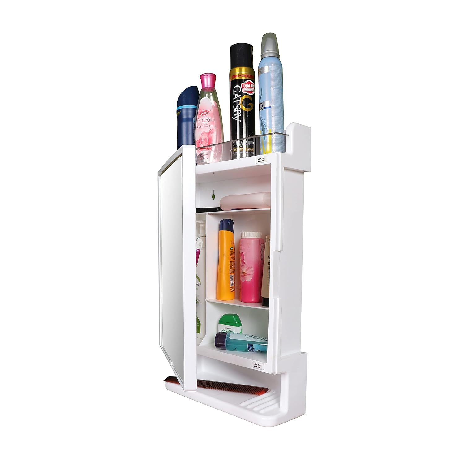 Parasnath Strong Heavy Bathroom Cabinet with Mirror