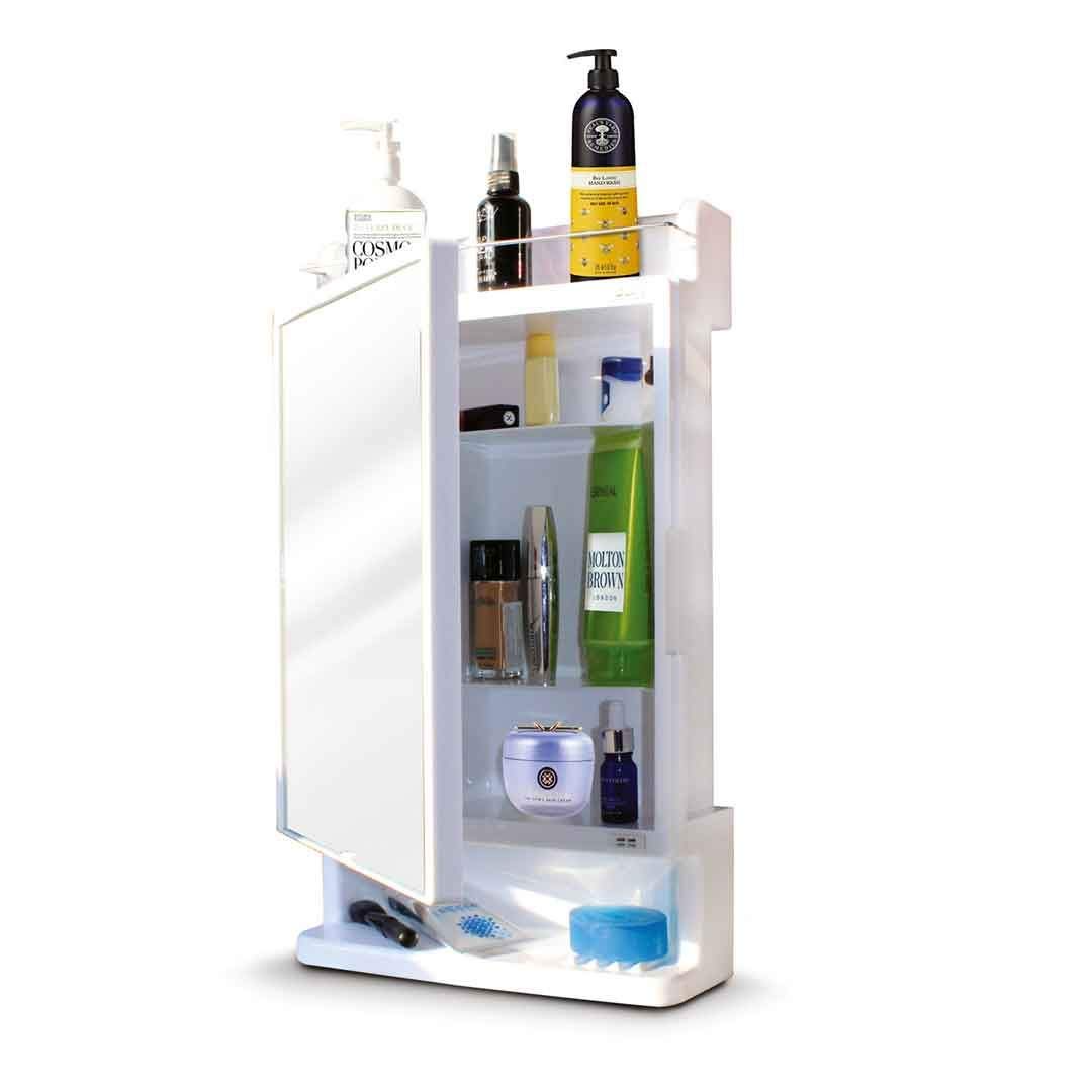 Parasnath Strong Heavy Bathroom Cabinet with Mirror
