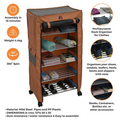 PARASNATH Trendy Cloth Shoe Rack with 5 Shelves 