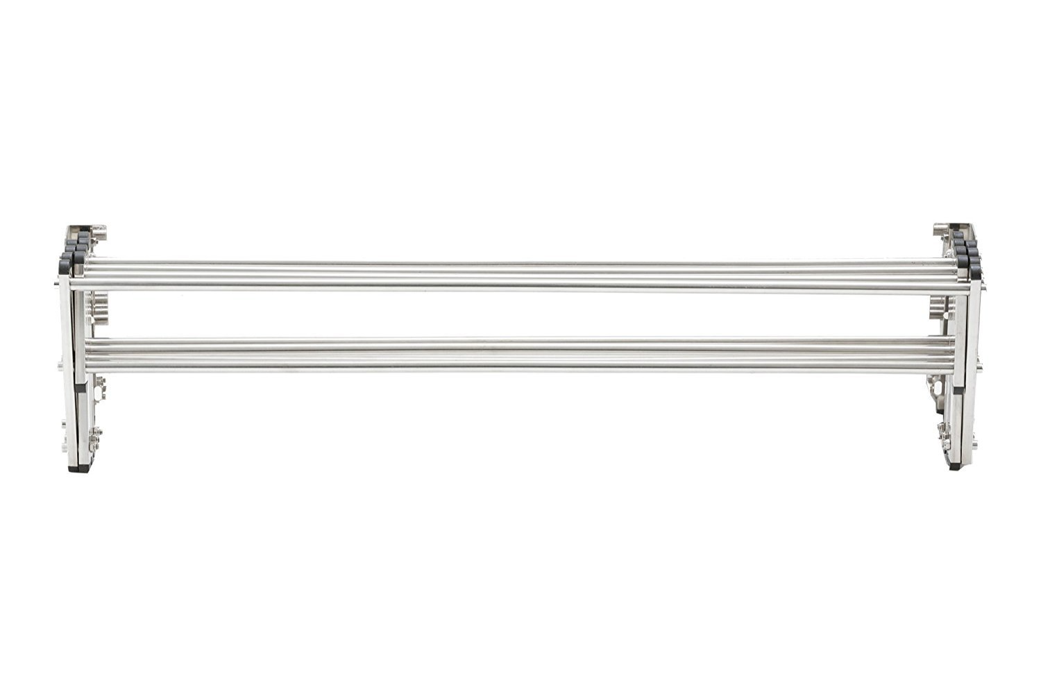 Parasnath 30 Inch Wall Stainless Steel Clothes Drying Stand 7 Pipes Foldable