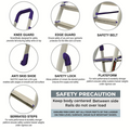 PARASNATH Aluminium Blue Heavy Folding Ladder 4 Step 4.2 Ft 