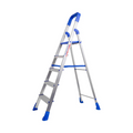 Parasnath Aluminium Maple Ladder Blue 5 Step 5.2 Ft Durable Folding Ladder for Safe Climb