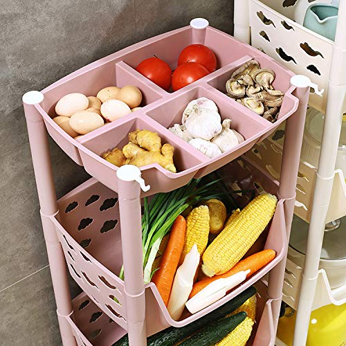 PARASNATH SKEP 4+1 Layer Kitchen Trolley – multipurpose fruit & vegetable storage rack