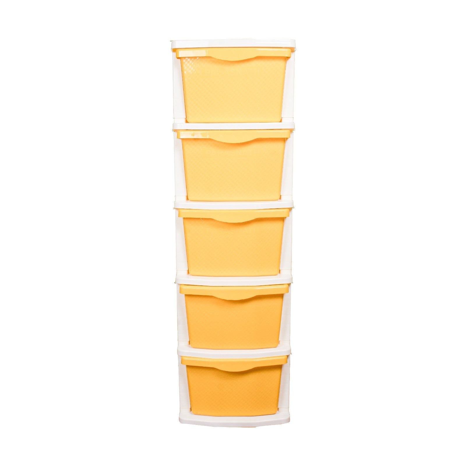 Parasnath Boxo 5 Layer yellow Drawer – Multi-purpose storage with wheels