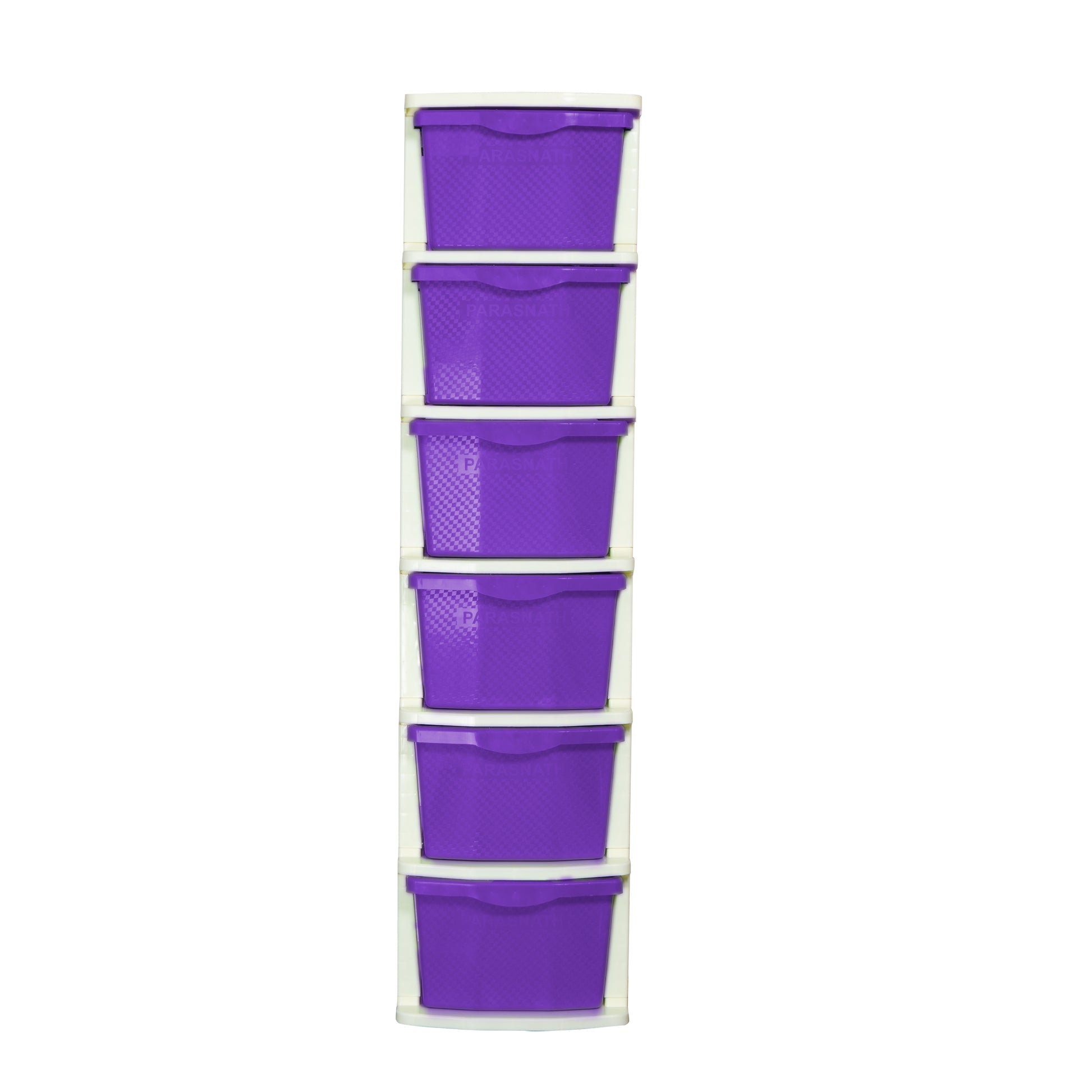 Parasnath Boxo 6 Layer Purple Drawer – Multi-purpose storage with wheels