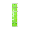 Parasnath Boxo 6 Layer Green Drawer – Multi-purpose storage with wheels